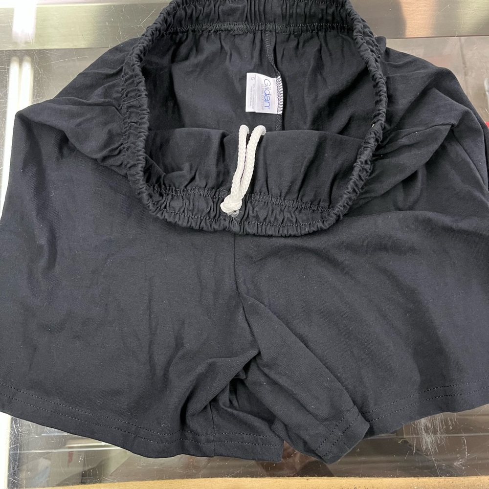 Brand new Gildan black ultra cotton shorts size small